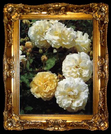 framed  unknow artist Still life floral, all kinds of reality flowers oil painting  364, ta009-2